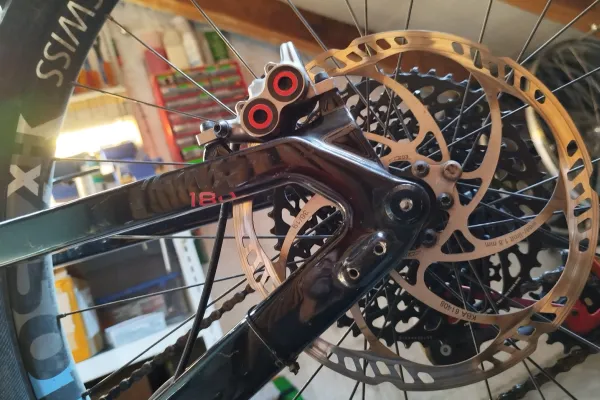 Magura hydraulische Scheibenbremse am e-MTB – Service