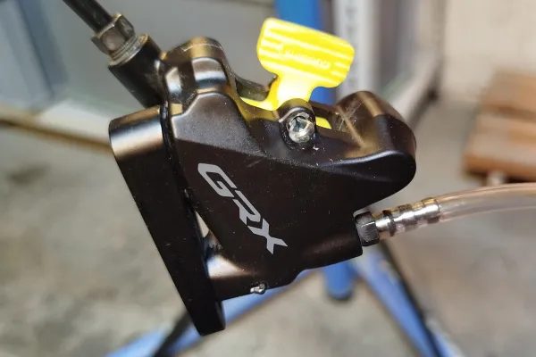 Service an Shimano GRX Scheibenbremse
